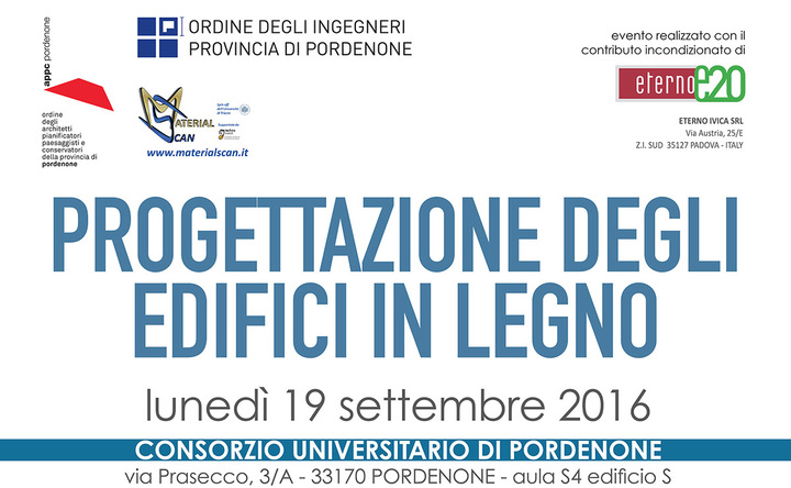 Convegno – Progettazione degli edifici in legno