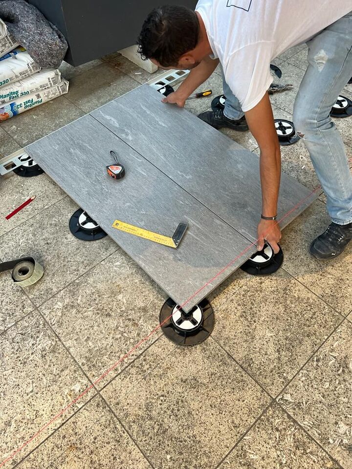 La ristrutturazione della terrazza della Rinascente a Milano in Piazza Duomo